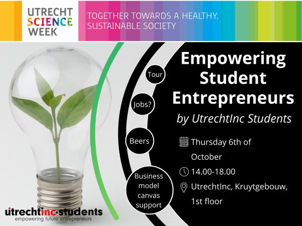 Empowering Student Entrepreneurs by UtrechtInc Students